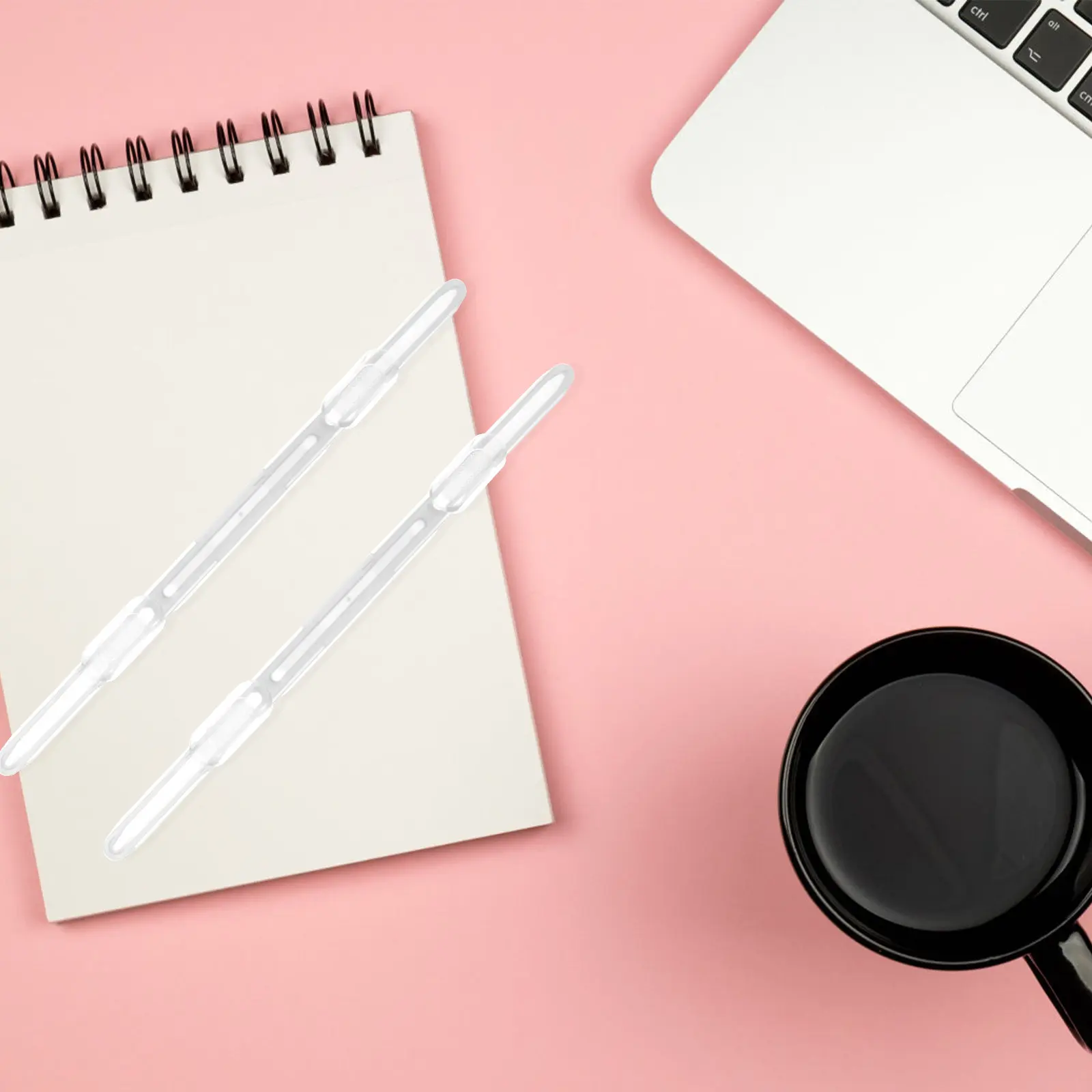 20Pcs 책 제본 문구 사무실 학교 용품을위한 고품질 인체 공학적 플라스틱 바인더 클립 루스 리프 종이 고정