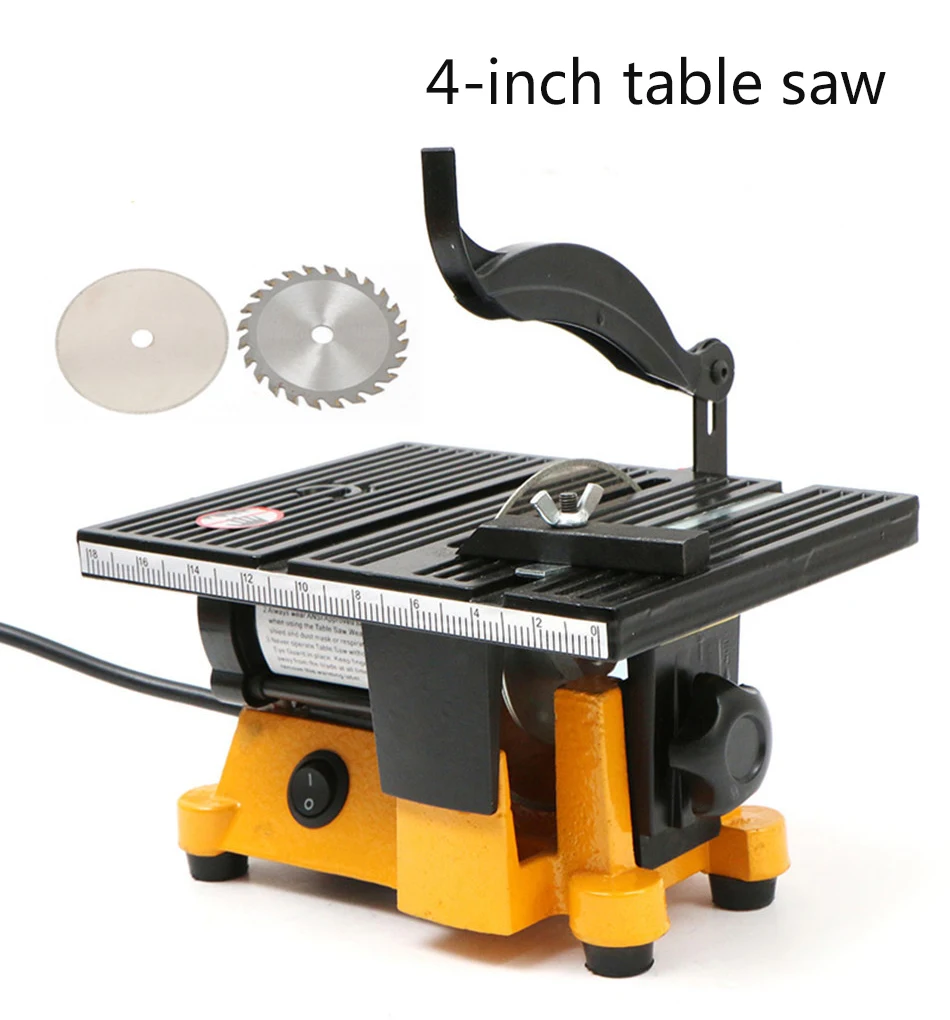 

High quality 220V/110V 60W Mini Table Saw/Mini Bench Saw Alloy Blade Diamond Blade Cuts Stone Wood Copper Aluminium Lead