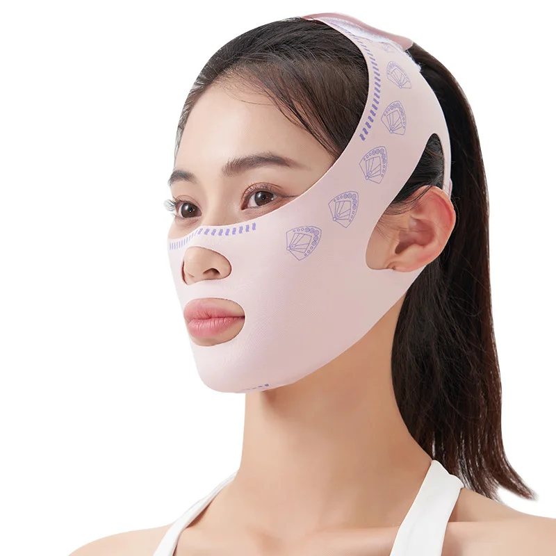 Breathable V Face Band Cheek Lift Up Face Thin Mask Reduce Double Chin V-Line Shaping Bandage Anti Wrinkle Face Bandage