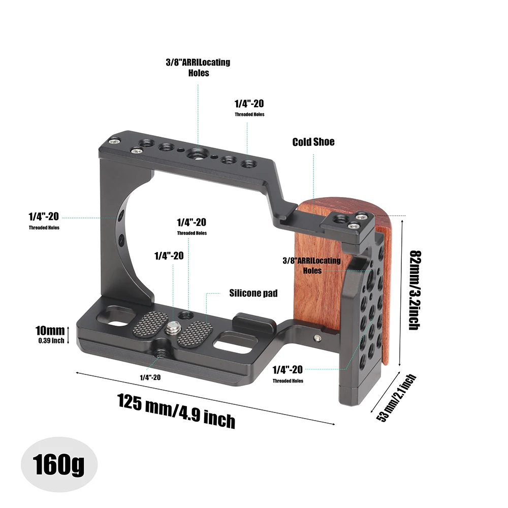 madeira, Top Hand Grip, Quick Release Plate,