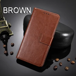 Elegant PU Leather Flip Wallet Case - Stylish Protective Phone Cover - T Phone 5G (BROWN)