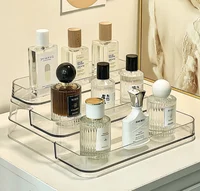 Desktop Perfume Shelf Bathroom Makeup Organizer Perfume Aromatherapy Organizer Skin Care Product Storage Rack Organizer 2