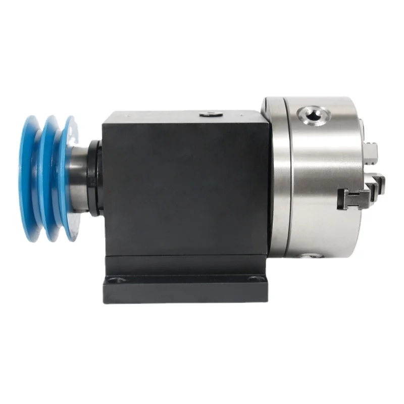 

Car Iron Self-Made Lathe Spindle DIY Metal Assembly Automatic Pneumatic Three-Jaw Four-Jaw Self-Centering Chuck