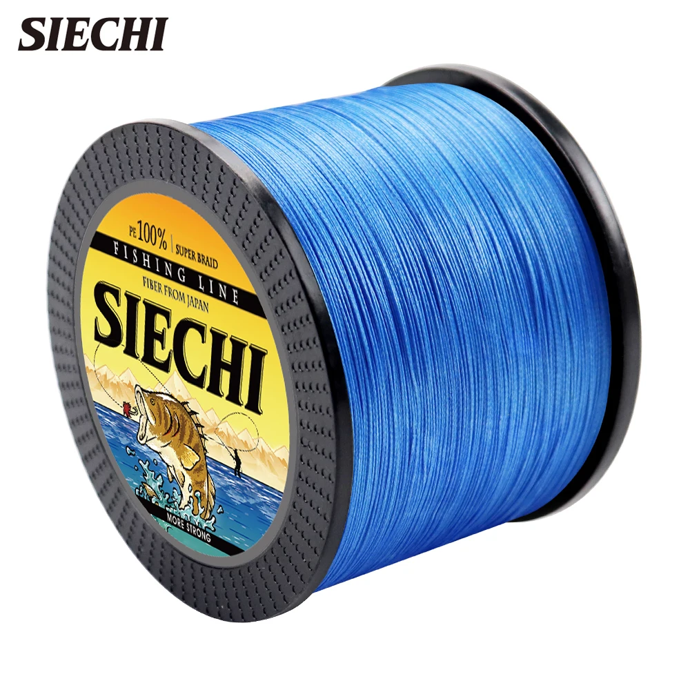 

Японская плетеная рыболовная леска SIECHI, 1000 м, 300 м, 500 м, 100% м, 20-88Lb