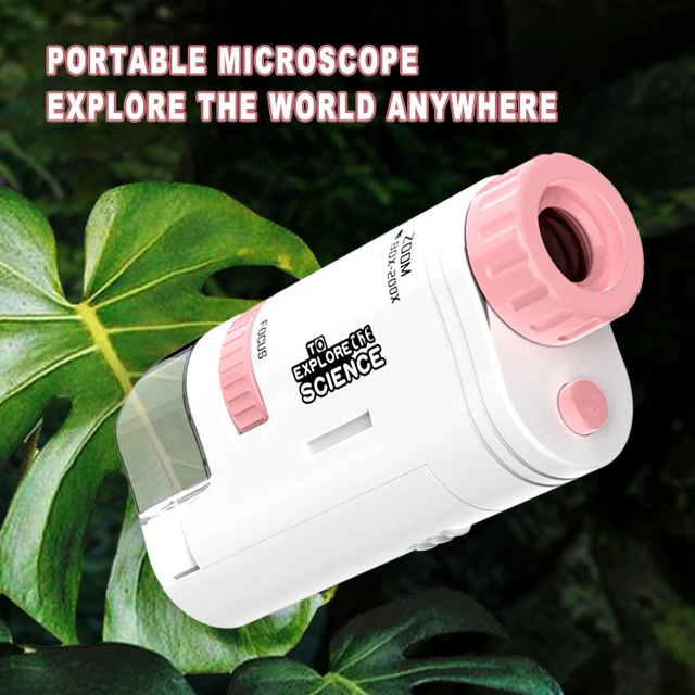 Kids Mini Pocket Handheld Microscope 4