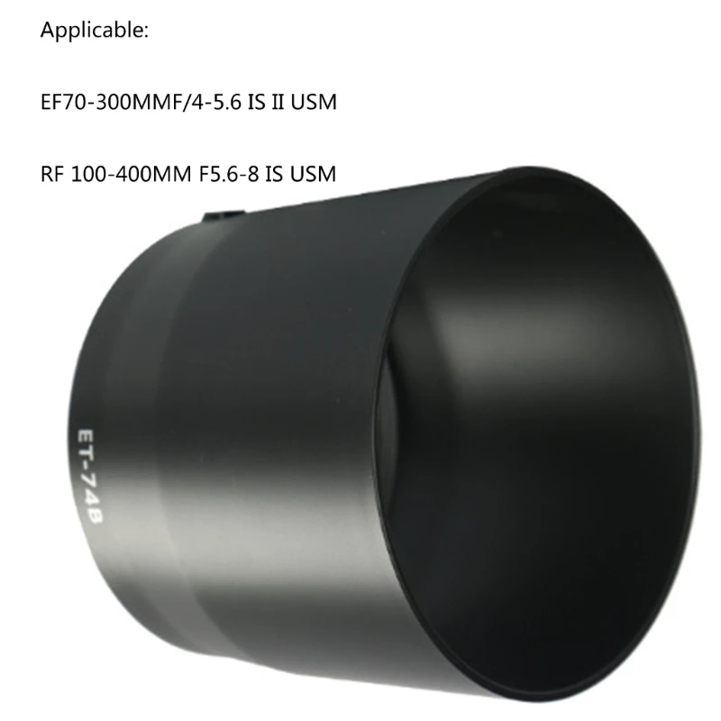 Et-74B Paraluce Reversibile Per Canon Rf 100-400Mm F5.6-8 E Ef 70-300Mm F/4-5.6 Obiettivo Per Canon R Rp Ra R5 R6 R3 Dropship