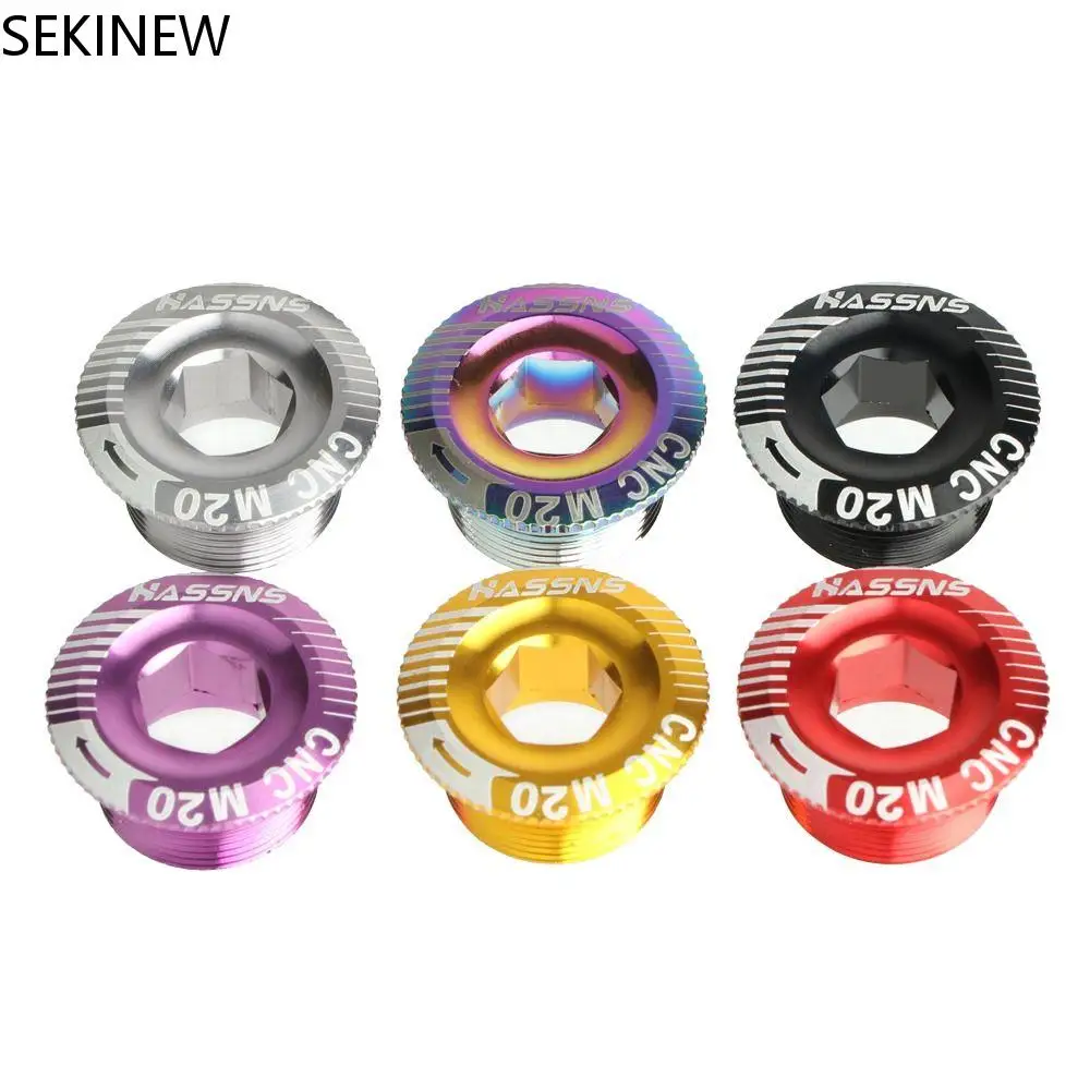 

MTB Crank Screw CNC Aluminum Alloy Bicycle Bolt Cap M15/M18/M19/M20 Bike Cover Nut For XT/XTR/SLX Crankset Cycling Part