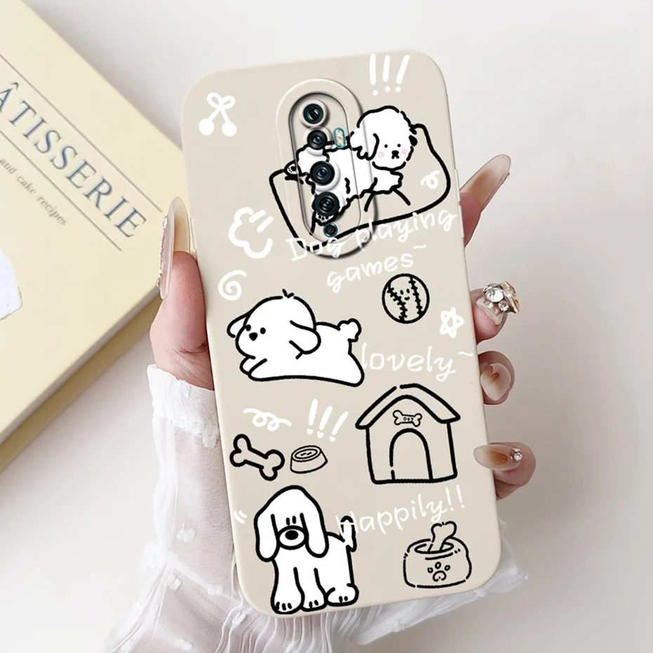 Cute Cartoon Soft Silicone Lens Protective Phone Case