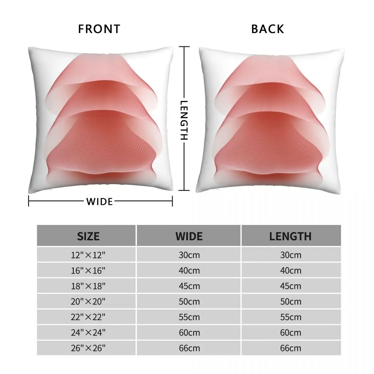 Рисунок 4 - Красная Медуза, квадратная наволочка