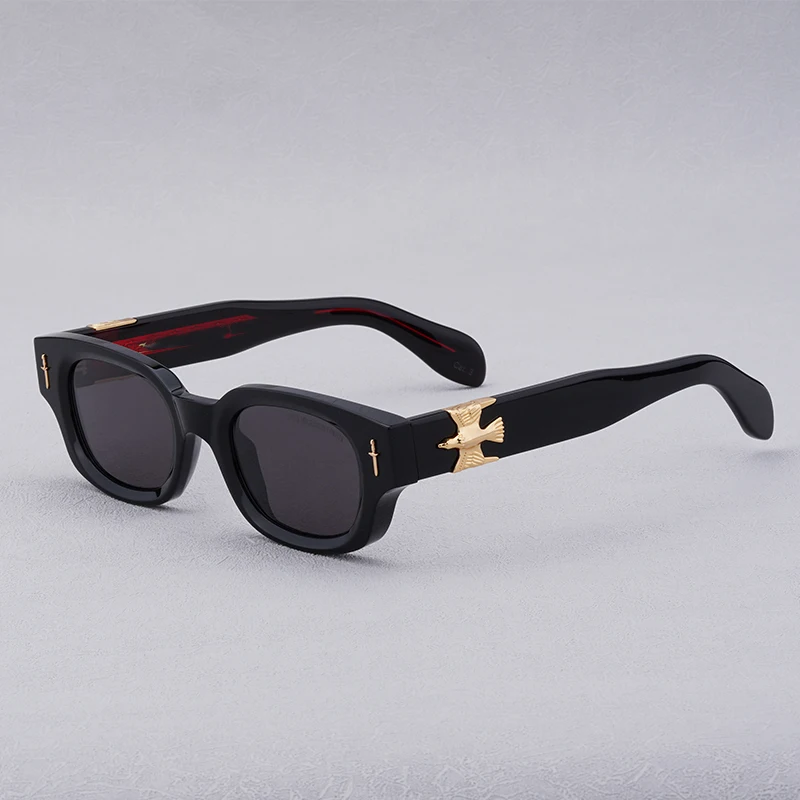 

Top Quality Retro Square Polygon Large Frame Sunglasses Women Personality Fashion Uv400 Glasse Frame Luxury Brand Men