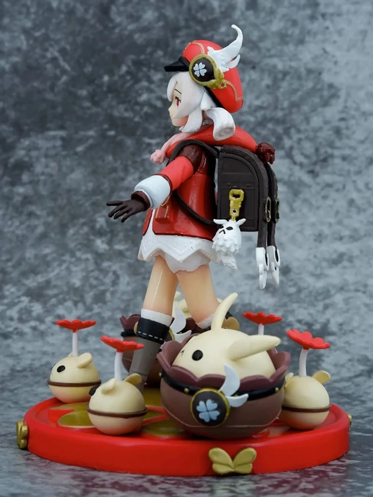 

16cm Doll Model Child Gift The Second Generation Of Genshin Impact Kerry Stands In A Lovely Posture The Surrounding Spark Rider