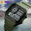 SKMEI 1299 Fashion Men PU Strap Multifunction Waterproof Watches Alarm Male Digital Watch reloj hombre Outdoor Sport Watch 3