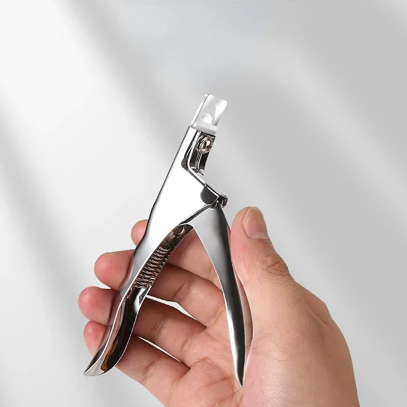 Fake Nail Cutter Professional Nail Clippers Straight Edge Acrylic Clipper Tips Manicure Cutter Guillotine Cut False Nails nail clipper nail clippers manicure nail clipper set nail clipper set nail clippers kit