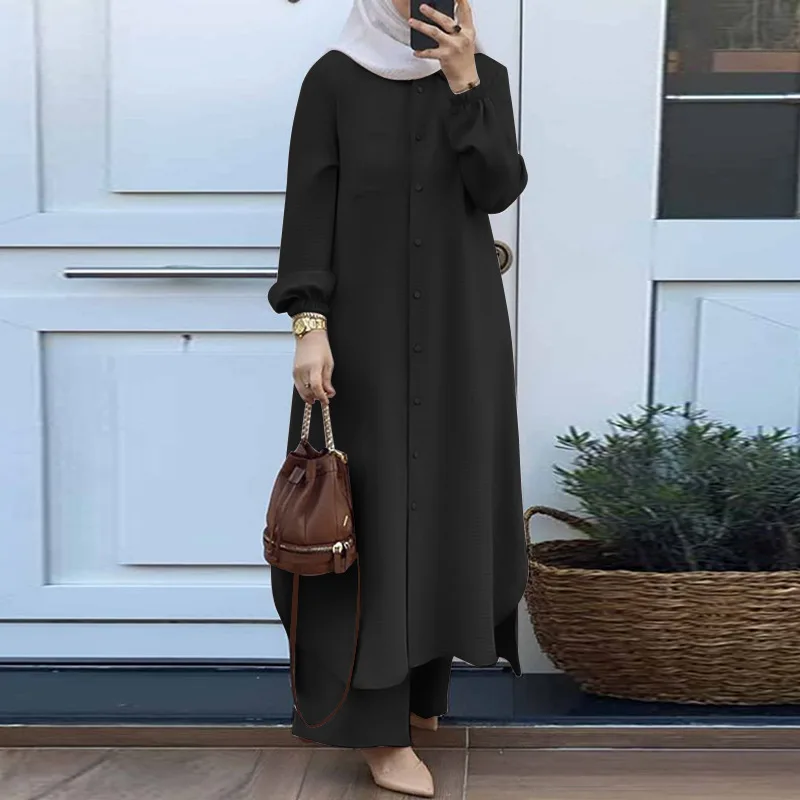 ensemble-de-vetements-musulmans-pour-femmes-2-pieces-kaftan-turquie-manches-longues-robe-musulmane-saoudien-ramadan-abaya-eid-mubarek-tenues-d'automne