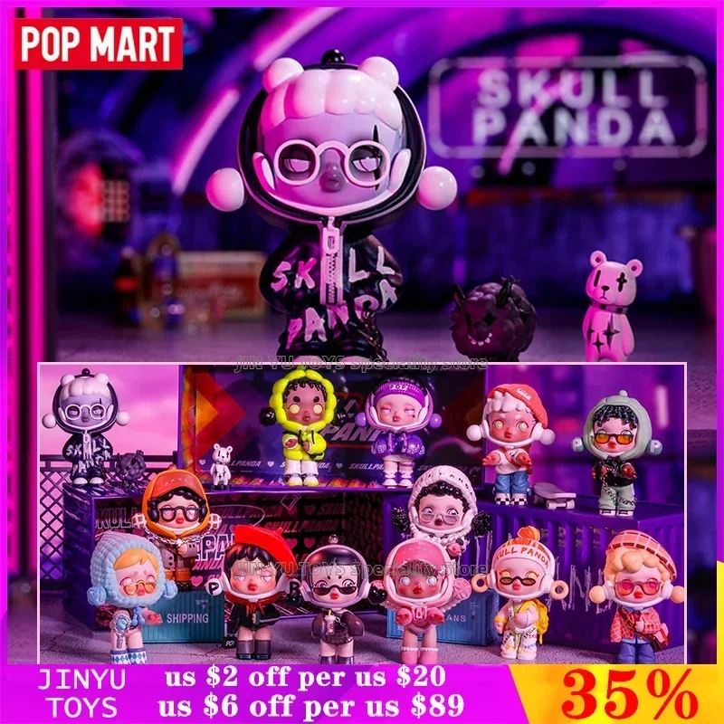 POPMART Skullpanda Hype Panda Series Blind Box Toys Confirm Style