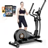 pooboo Elliptical Machine, Elliptical Exercise Machine with 16-Level Resistance&Hyper-Quiet Magnetic Driving System, 1