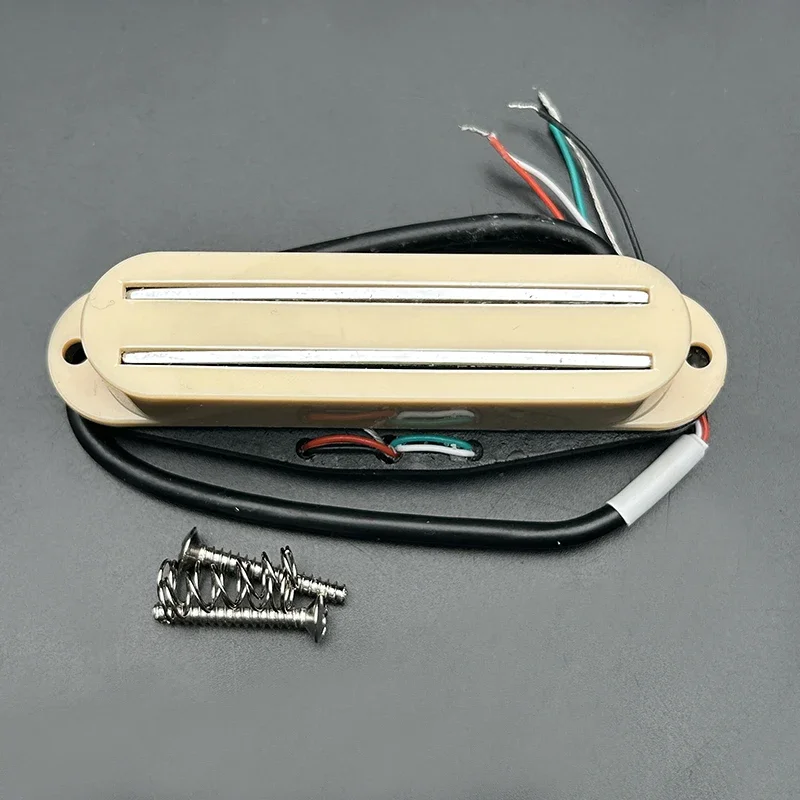 Alnico ii-ミニハムバッカーst,シングルコイルサイズ,ダブルレール