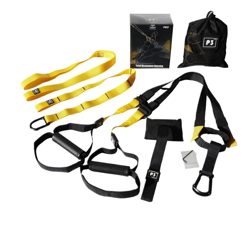Elastic Band for Training P3-Trx Suspension Training Belt Home Fitness Tension Band Rope Resistance System Gym Equipment