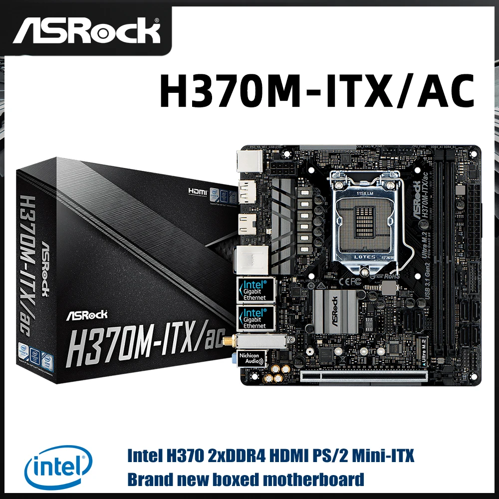 I5 8400 + ASRock Intel H370