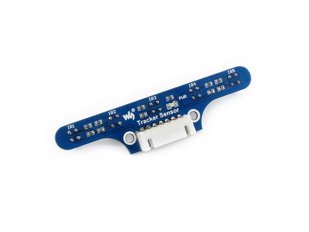 Kit di costruzione robot AlphaBot Smart Car Raspberry Pi con Raspberry Pi 3 modello B + AlphaBot + fotocamera con adattatore di alimentazione USA/UE - immagine 4
