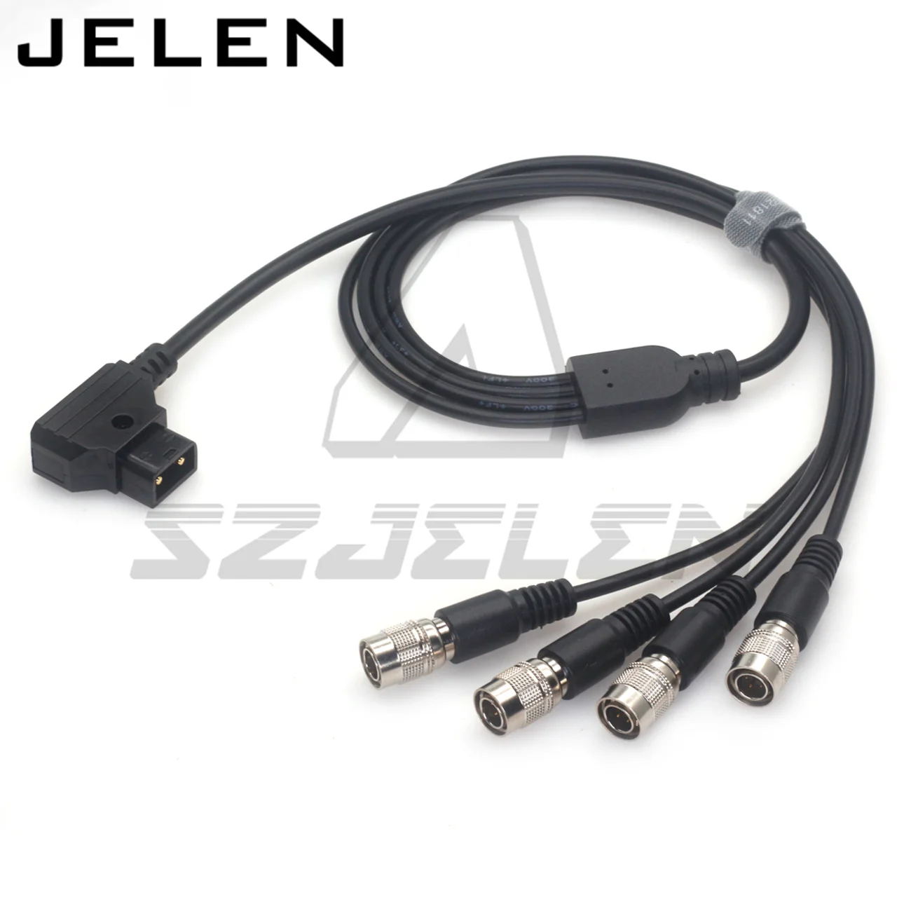 

Кабель питания DTAP/ XLR 4pin/ dc2.5 female к Hirose 4pin для звуковых устройств 688 788T , zoom F4 F8 75 м