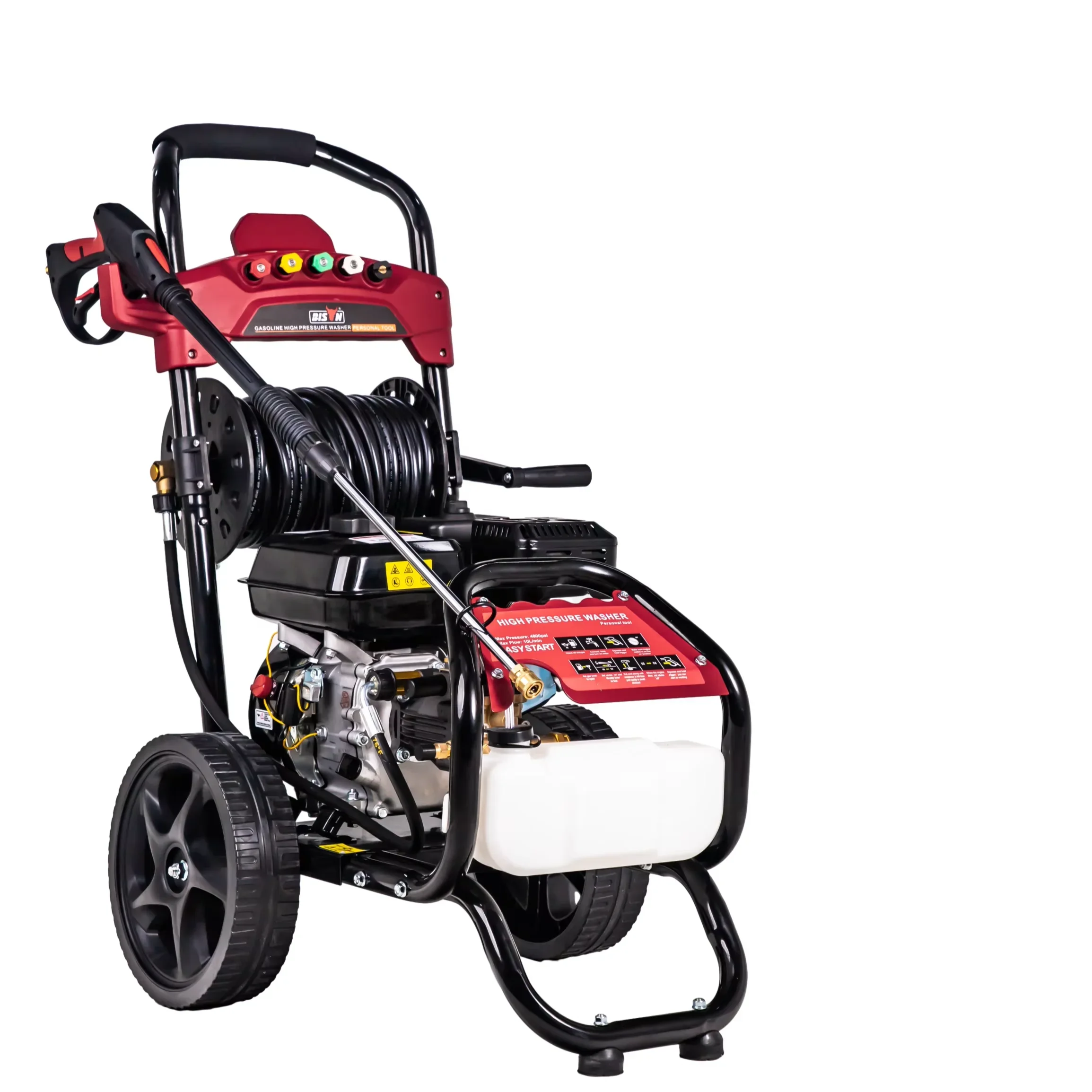 Water Jet High Pressure Cleaner 2.4Gpm 7 Hp 170Bar 2500Psi Petrol Jet Wash Cold Water High Pressure Washer 4