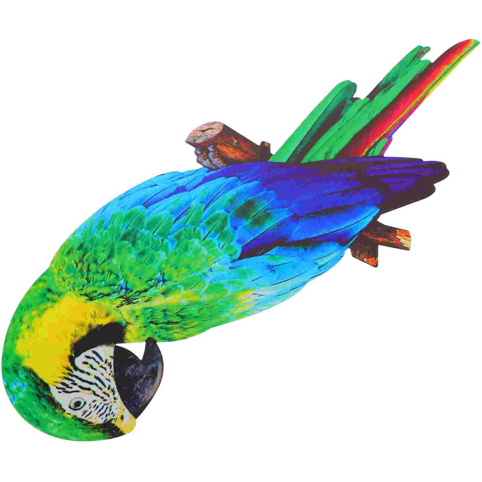 

Iron Toucan Peacock Bird Wall Hanging Decor Metal Craft Adornment Decoration Backdrop Ornament Office