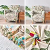 Tub Chair Cover Soft Spandex Printed Club Armchair Slipcovers for Living Room Elastic Single Sofa Covers Home Bar Counter Hotel 5