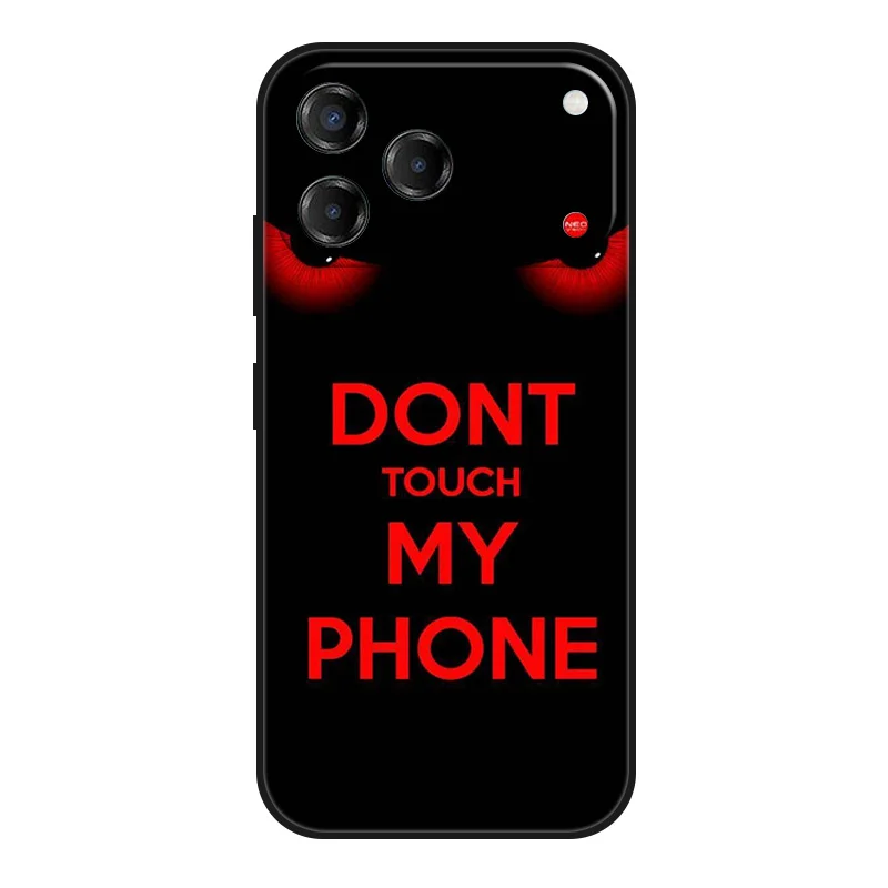 Marble Painted Soft Matte Silicone Back Cover - Elegant Design Case