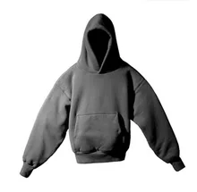  Men's hoodie men clothing OVERSIZED PULLOVER HOODIE Gym Running Training Cotton Round Neck Long Sleeve loose coat Sportswear 