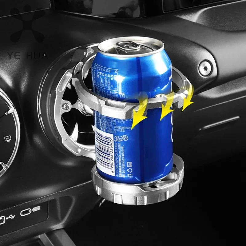 탱크 300 400 에어컨 배출구 물컵 거치대 알루미늄 합금 접이식 컵 거치대, 내부 수정 액세서리