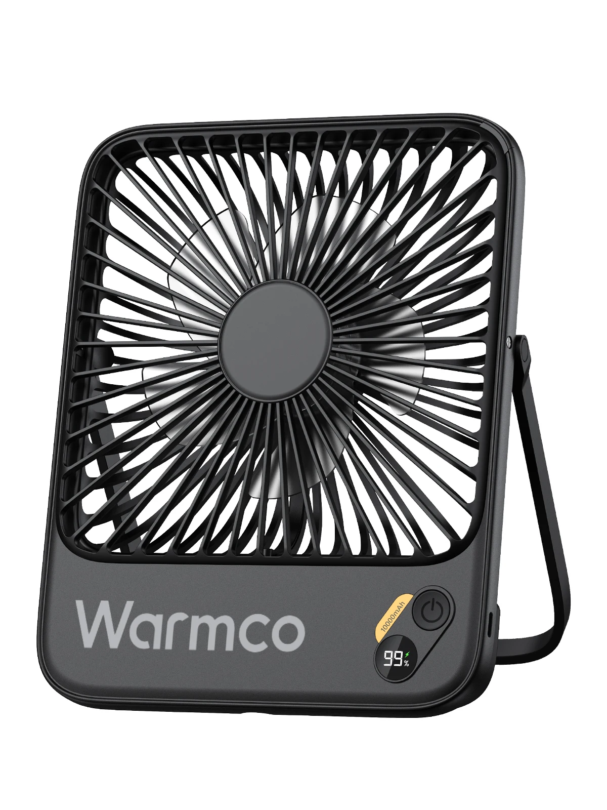 D3 Portable Fan 10000mAh Rechargeable Battery USB Desk Fan 4 Speed Quiet Small P