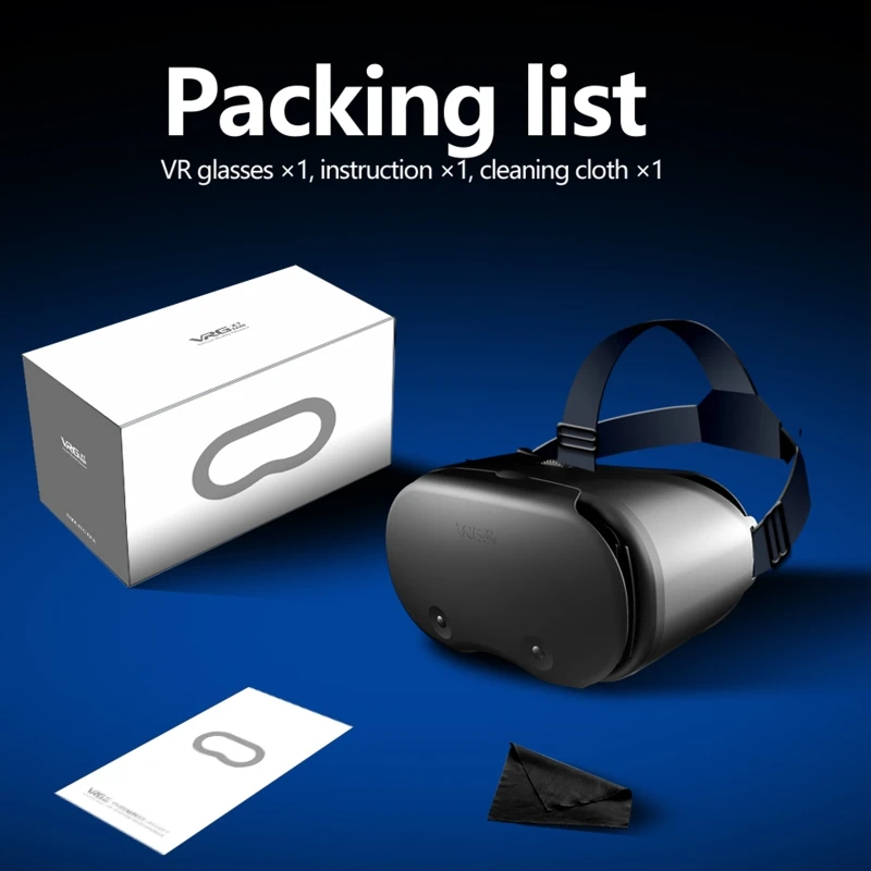 

Модернизированная 3D VR-гарнитура, очки виртуальной реальности, шлем с полноэкранным режимом для Прямая поставка