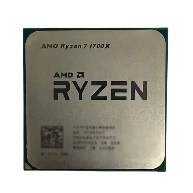AMD 라이젠 7 1700X R7 1700X 3.4GHz 8코어 CPU 프로세서 YD170XBCM88AE 소켓 AM4 (분리형)