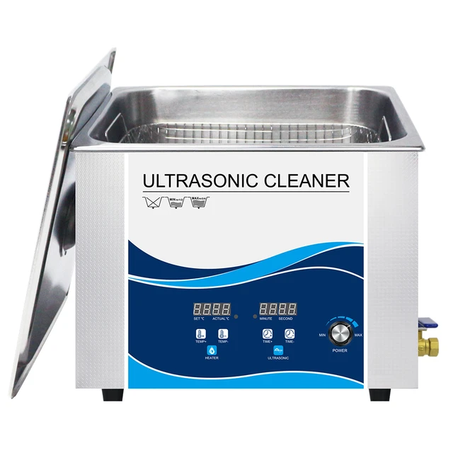 Digital Commercial Ultrasonic Cleaning Machine 240-360W 10L Degas