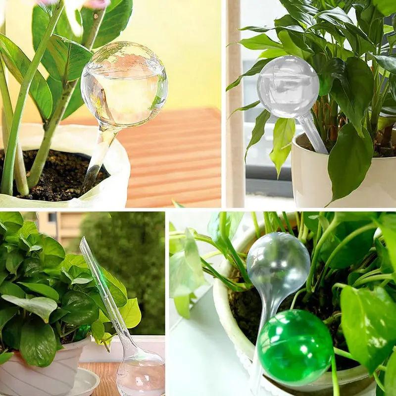 プラスチック製の自動植物散水器,5個,屋内および屋外の水やりボール AliExpress Mobile
