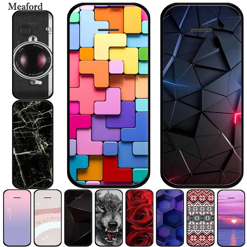 Per Nokia 215 4G Custodia Cartoon Soft Silicone Tpu Cover Posteriore Del Telefono Funda Per Nokia 215 4G Protector Nokia215 Ta-1284 Paraurti Coque