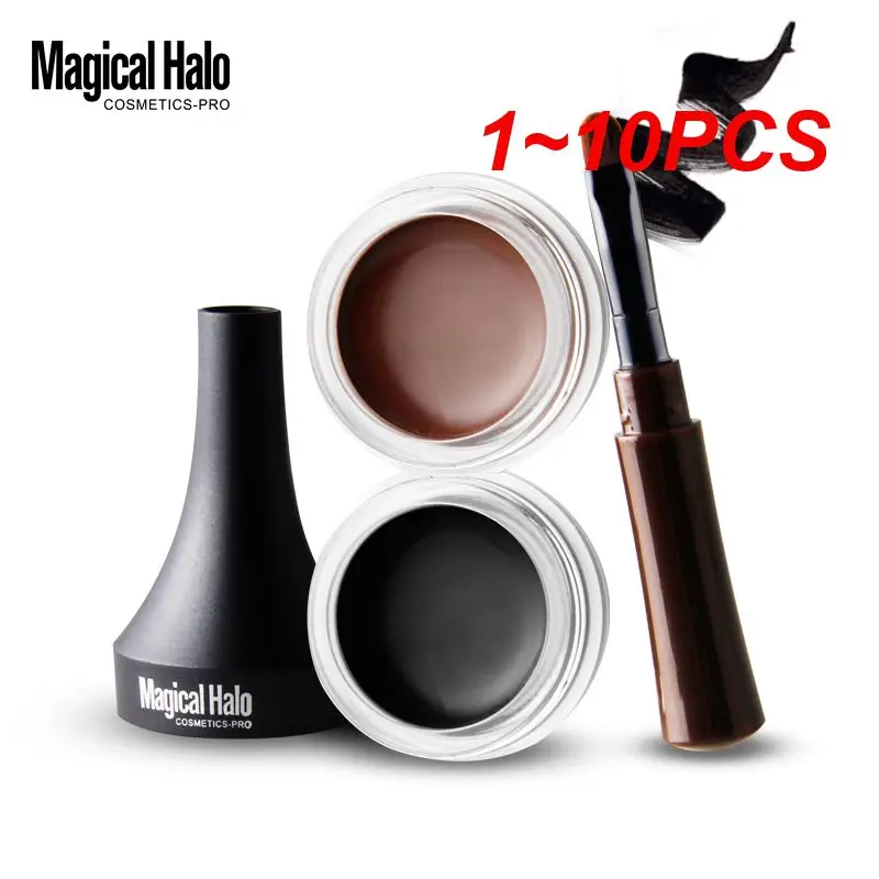 

1~10PCS Non-sticky Non-dizzy Eyeliner Cream Waterproof Smooth Long Lasting Makeup Beauty Matte Eye Liner Gel High Purity Color