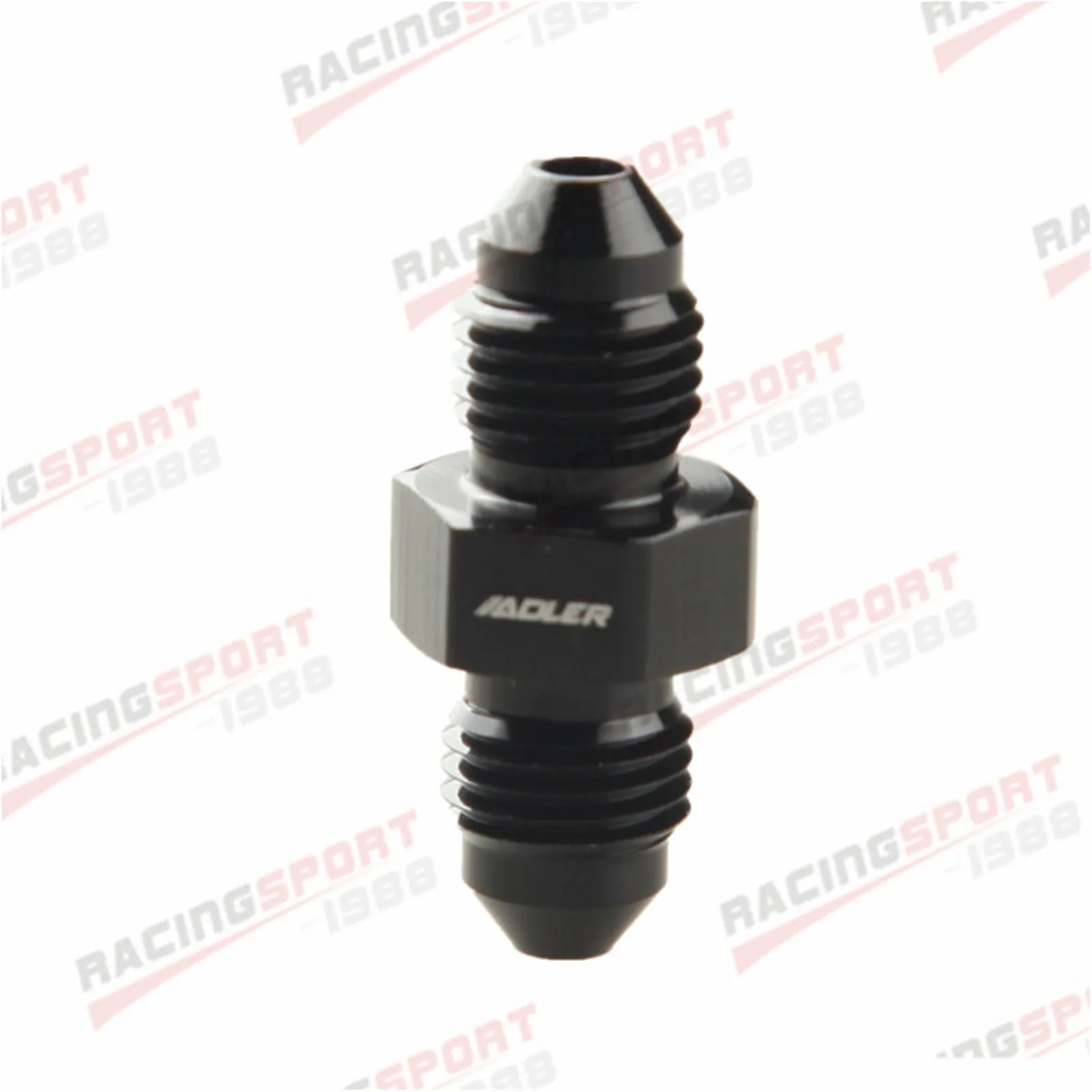 AN4 AN6 AN8 AN10 AN12 Aluminum Male Flare Union Nitrous Oil Fuel Hose End Adapter Fitting Straight AN Male To AN Coupler