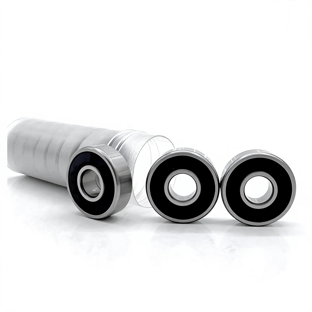 10Pcs 608 ZZ 608RS 볼 베어링 608ZZ 금속 이중 차폐 소형 깊은 홈 스..