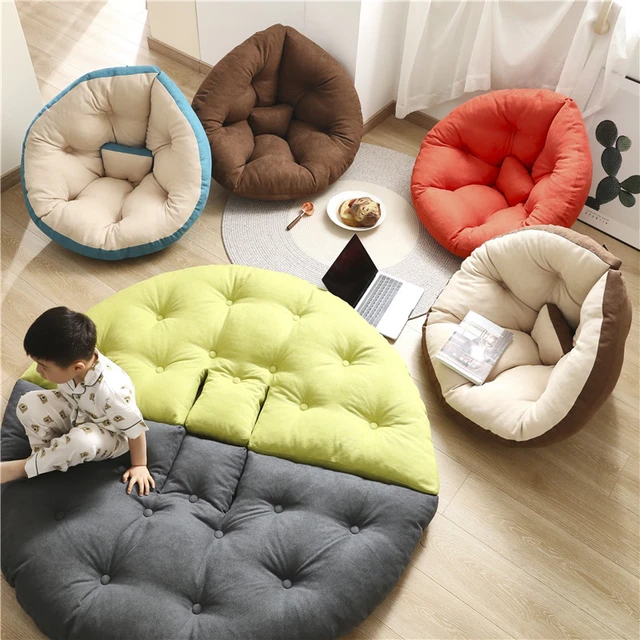 Bean Bag Sofa Lounger Chair Sofa Seat Living Room Furniture without Filler  Beanbag Sofa Bed Pouf Puff Couch Lazy Tatami 