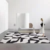 Carpet for Living Room Fashion Light Luxury Home Decoration Coffee Tables Plush Mat Large Area Bedroom Fluffy Rug ковер Tapis 러그 2