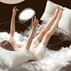 Silk Pillows 5 Star Hotel Bed Pillows Sleeping Pillow Neck Spine Protection Slow Rebound Sleeping Soft Washable Pillows Bedding 4
