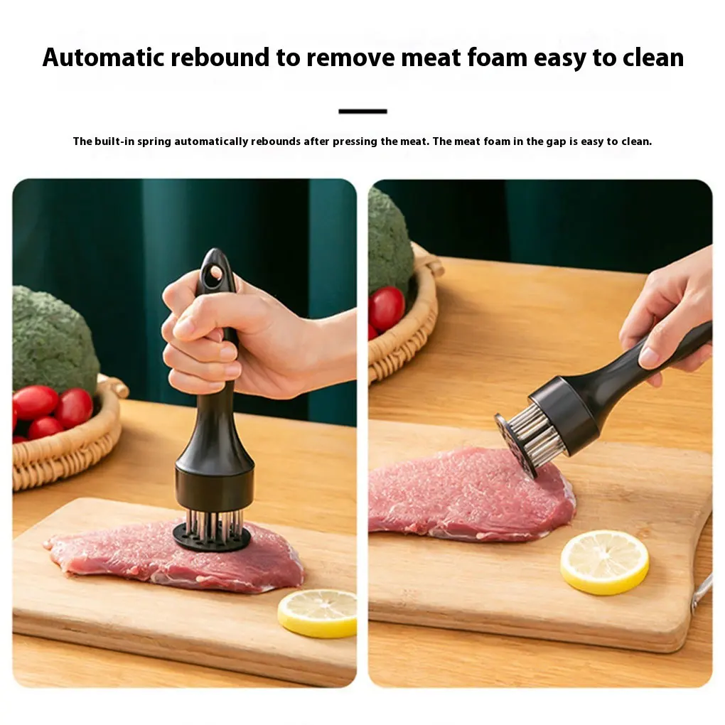 Flavor With Sharp Blade Meat Tenderizer For Beef And Poultry Profession Kitchen Gadgets Cooking BBQ