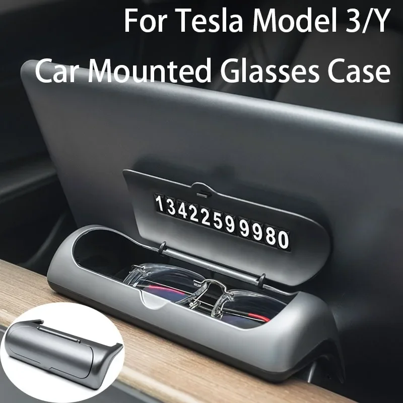 

Чехол для очков Tesla Model 3 Y 2017 2018 2019 2020 2021
