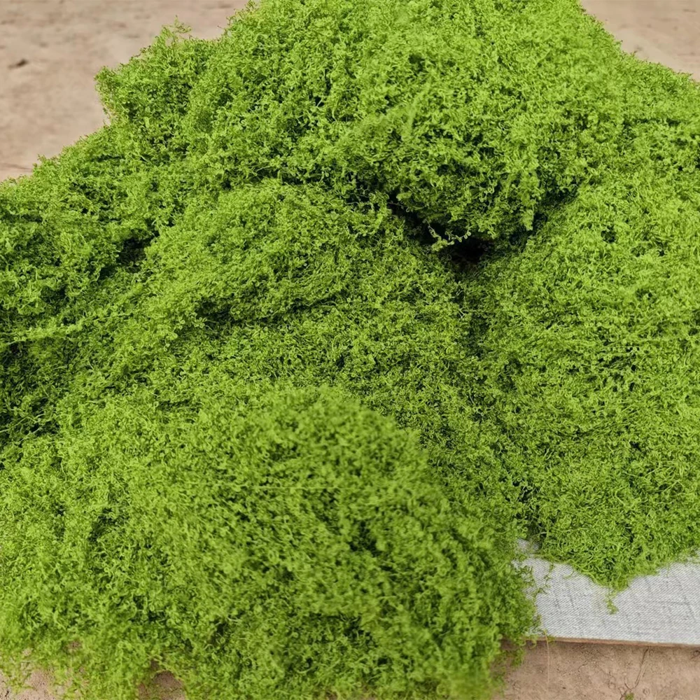 thumbnail image 1 of 50 g de musgo artificial Liuwei plantas verdes decoración para el hogar césped artificial, 1 of 5