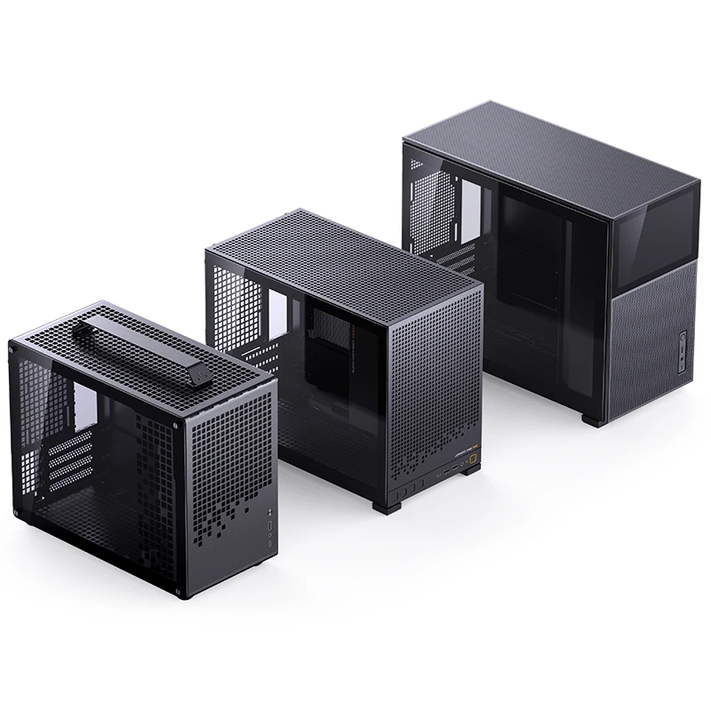 JONSBO D32 STD/PRO Black/White MATX Desktop small case Portable motherboard back to Typr-C 240 water-cooled ITX computer case
