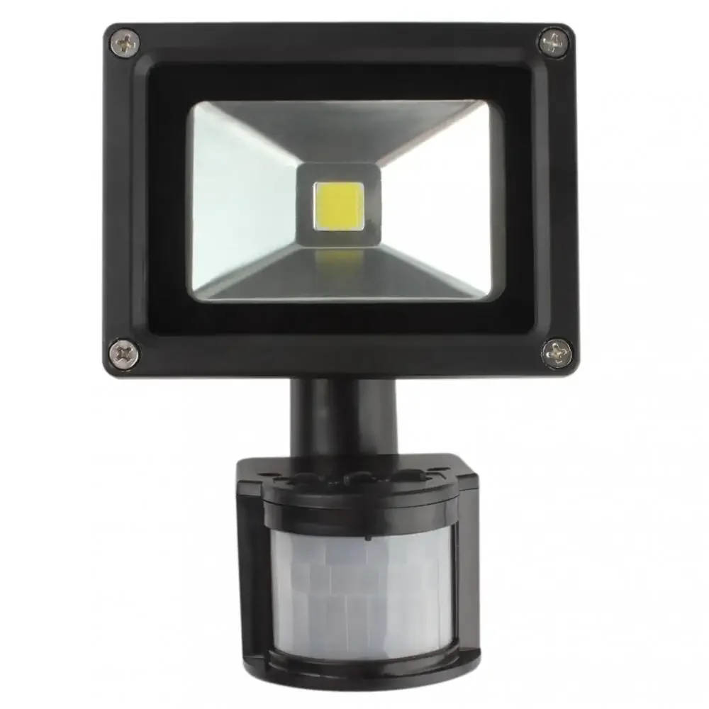 팝 하이 라이트 LED 센서 20W IP65 PIR 적외선 인체 감지 센서 LED 투광등 방수 야외 조경등 정원등