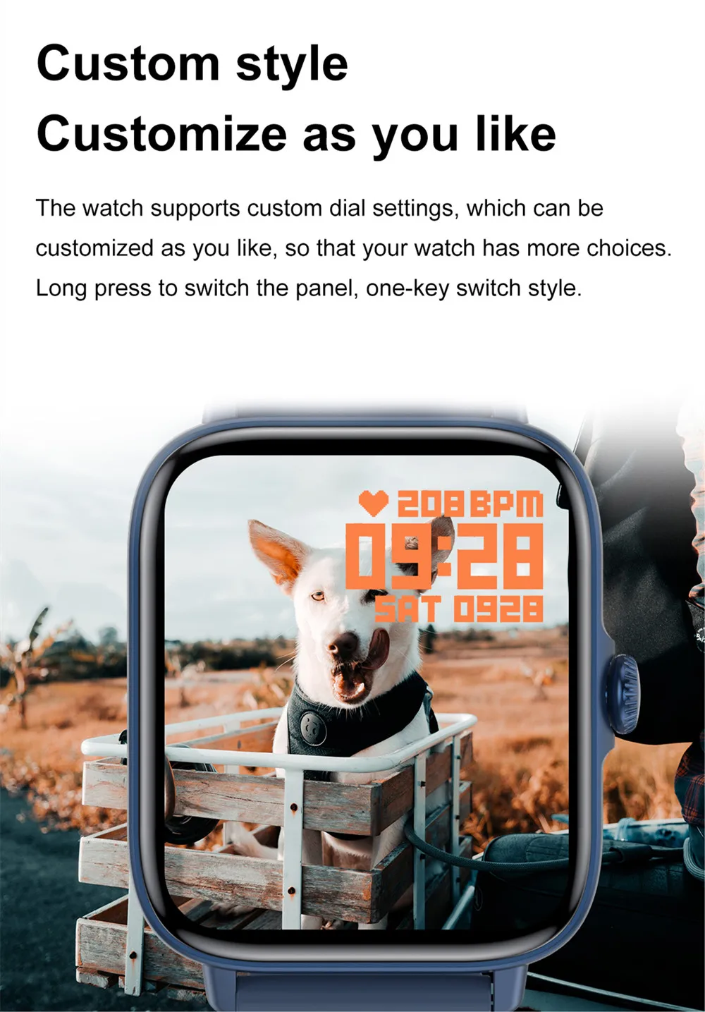 T46S Men's Smart Watch Sports Fitness Tracker Bluetooth 5.0 Call Watch Heart Rate Blood Pressure Monitoring Waterproof Bracelet