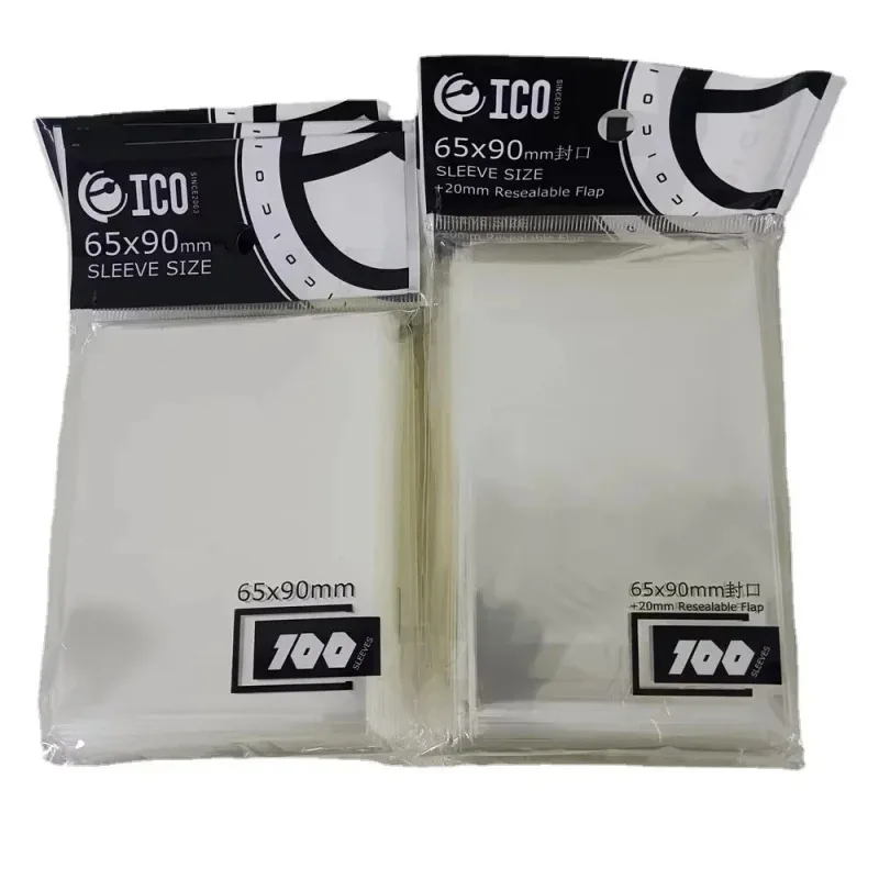 1-6팩 65*90mm 카드 슬리브 카드 보호대 바리 마법의 모임(MTG) 카드 TCG 보드게임 카드 슬리브 GYH